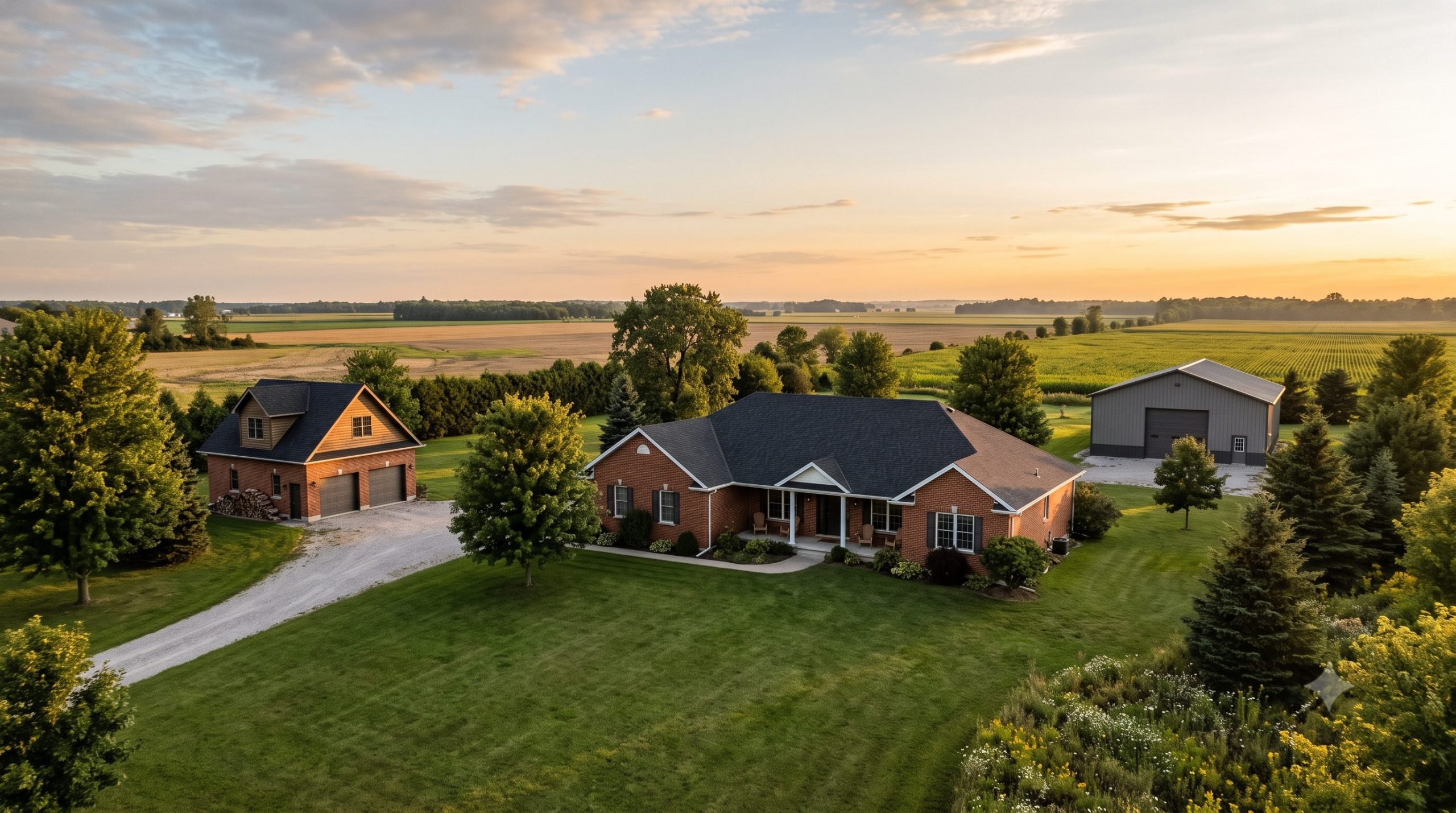 RS zoning rural property in Dutton/Dunwich, Elgin County — room for a second home and a home-based business